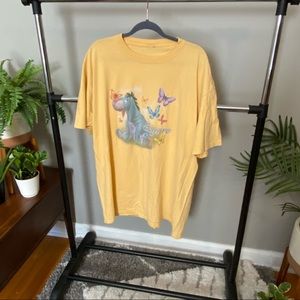 Eeyore tshirt, Winnie the Pooh, oversized
